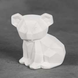 Ceramic Bisque Koala Facetini - Case of 6